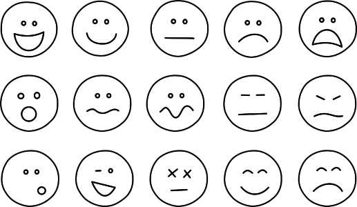 Zum ausdrucken smiley Emoji Bedeutung: