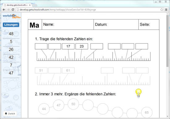 Worksheet Crafter